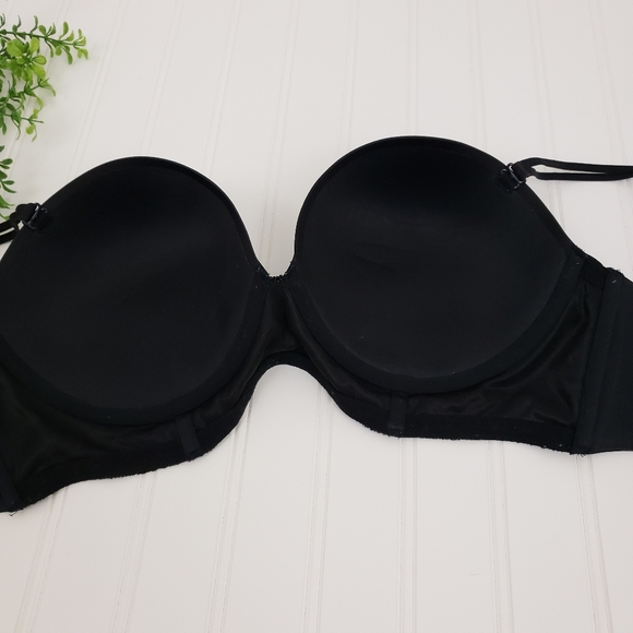 Victoria's Secret Very Sexy Multi Way Bra Black Velvet size 38C - Picture 8 of 9